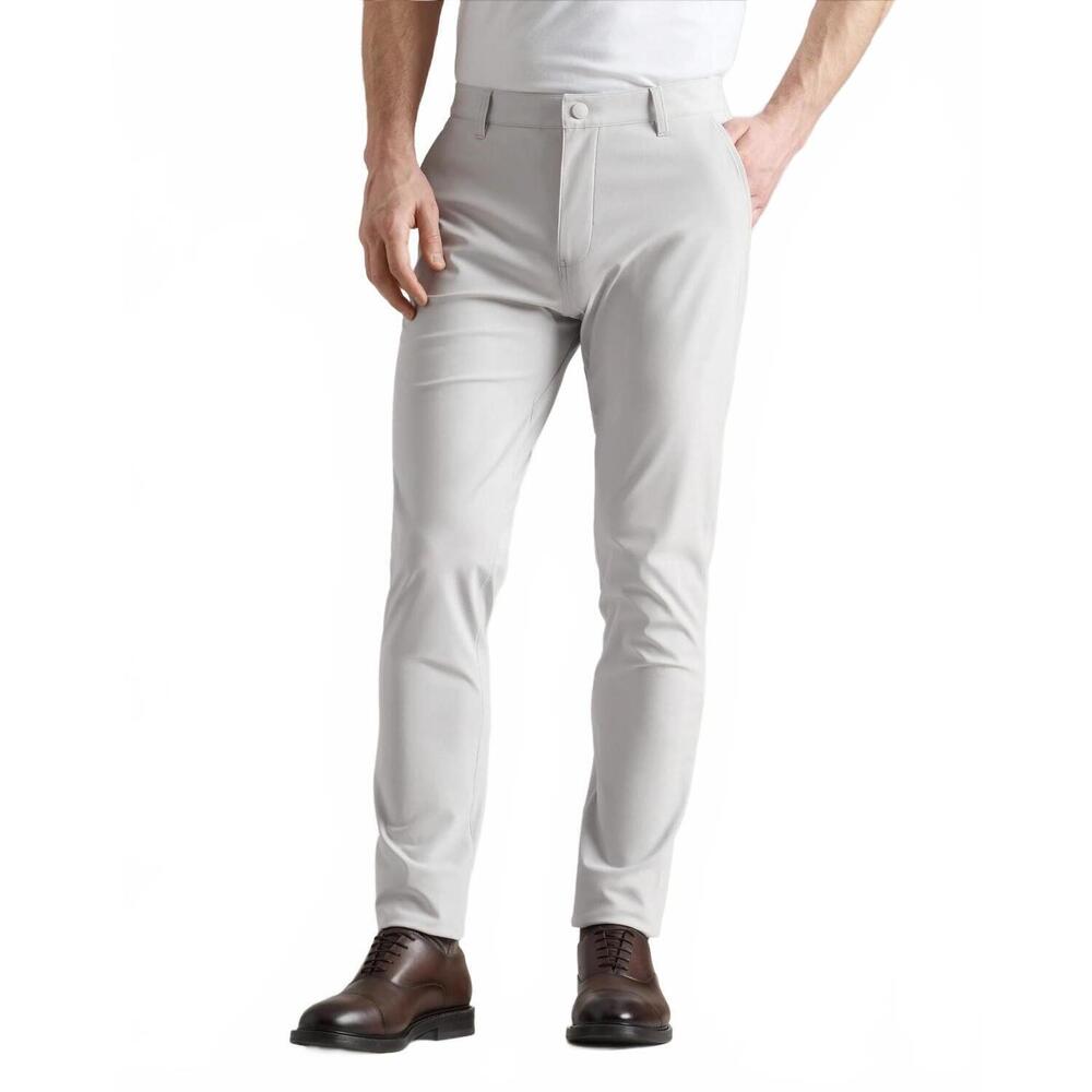 NEW RHONE commuter slim pant in sleet gray